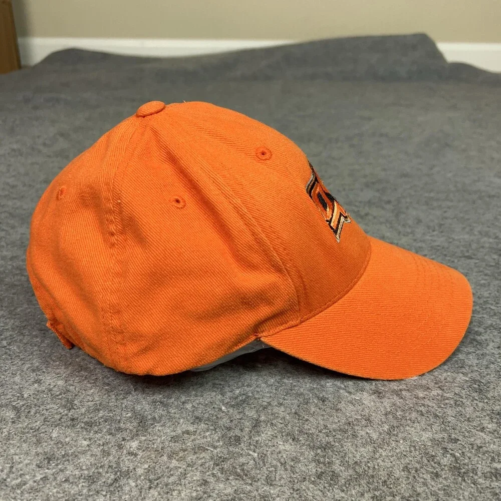 Oklahoma‎ State Cowboys Hat Cap Strap Back Orange NCAA College Football Mens